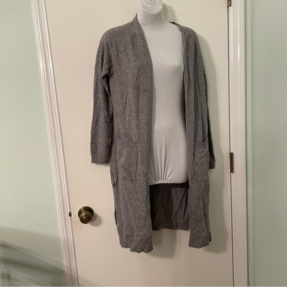 Long Gray Sweater